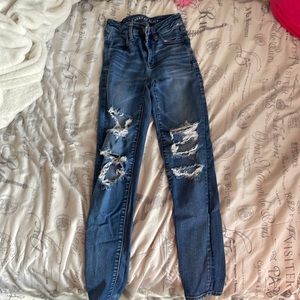 American eagle jeans size 0 good condition